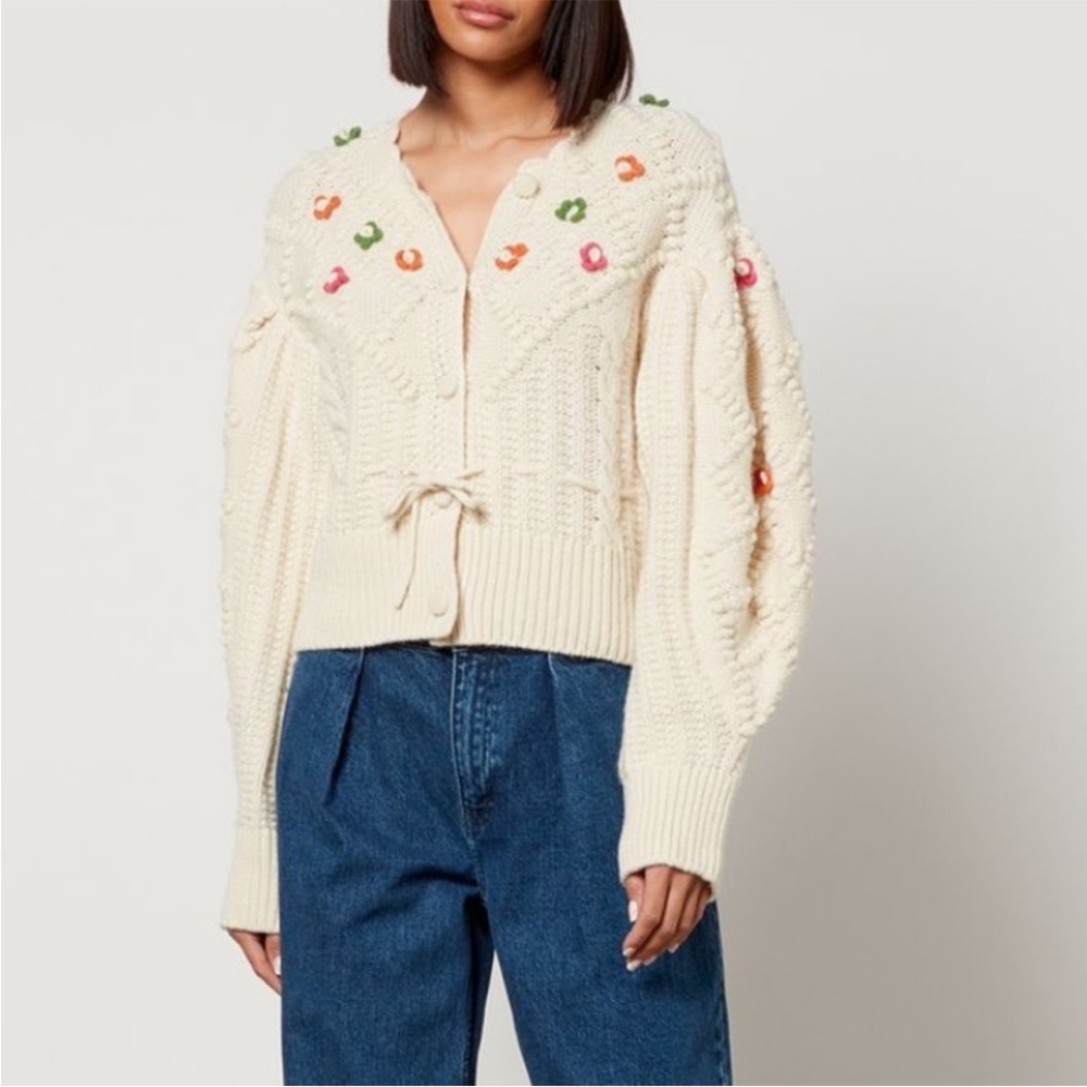 Cream sweater